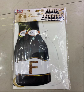 Tela de banderín Feliz, Bandera de Fiesta, Colores - Product Image 4