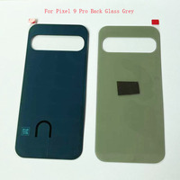 Couvercle de boîtier de téléphone portable pour Google Pixel 9 Pro Back Glass Noir Blanc Rose Gris