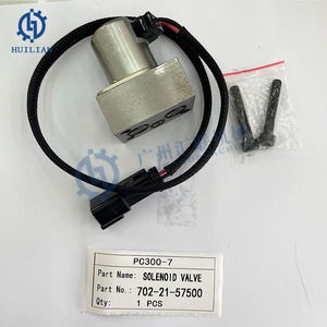 Katup Pilot 702-21-57500 702-21-57600 <span class=keywords><strong>PC300</strong></span> PC300LC PC350 PC360 PC360LC suku cadang PC360-<span class=keywords><strong>7</strong></span> koil katup <span class=keywords><strong>Solenoid</strong></span> hidrolik - Product Image 3