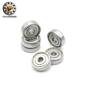Rodamientos de Bolas de Ranura Profunda Flyleopard 605ZZ 5x14x5mm, Miniatura de Acero, Alta Velocidad, Bajo Ruido - Product Image 2