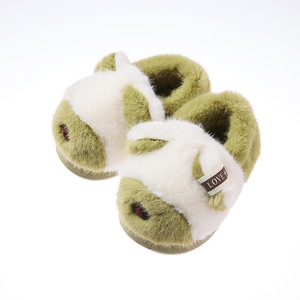 StepGrace Joyeux <span class=keywords><strong>Mario</strong></span> Hiver Enfants Coton Chaussures Garçons Filles Chaud Bébé Maison Talon Antidérapant Infantile Plus Velours Chaussures Pantufla - Product Image 3