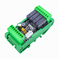 Carte de contrôle industrielle PLC simple pour usage domestique FX1N/2N-6MR/T/10/14/20MR/T, contrôleur programmable DC24V RS-232/TTL