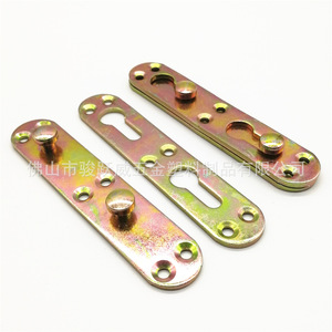 Bisagra para Muebles de Hierro de 2.5 mm, Conector Empotrado para Tapa de Cama, Diseño Moderno y Duradero - Product Image 1