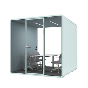 Cabine insonorisée mobile monobloc extérieure pour hôtel Espace plus grand Maison Bureau Chambre insonorisée Cabine à capsules Bureau Pods - Product Image 4