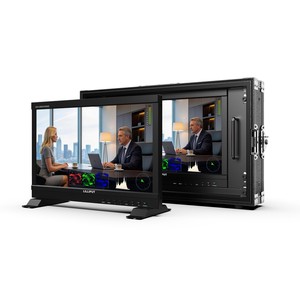 จอภาพสำหรับงานถ่ายทำ Lilliput ขนาด 15.6 นิ้ว ความสว่างสูง 1200 Nit รุ่น PVM160S-H มองเห็นได้แม้กลางแจ้ง รองรับ 3G-SDI HDMI 2.0 HDR 3D LUT สำหรับใช้งานนอกสถานที่ - Product Image 1