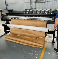 HP45 Twee-kops zelfreinigende verticale inkjet snijplotter kleding CAD print- en snijmachine