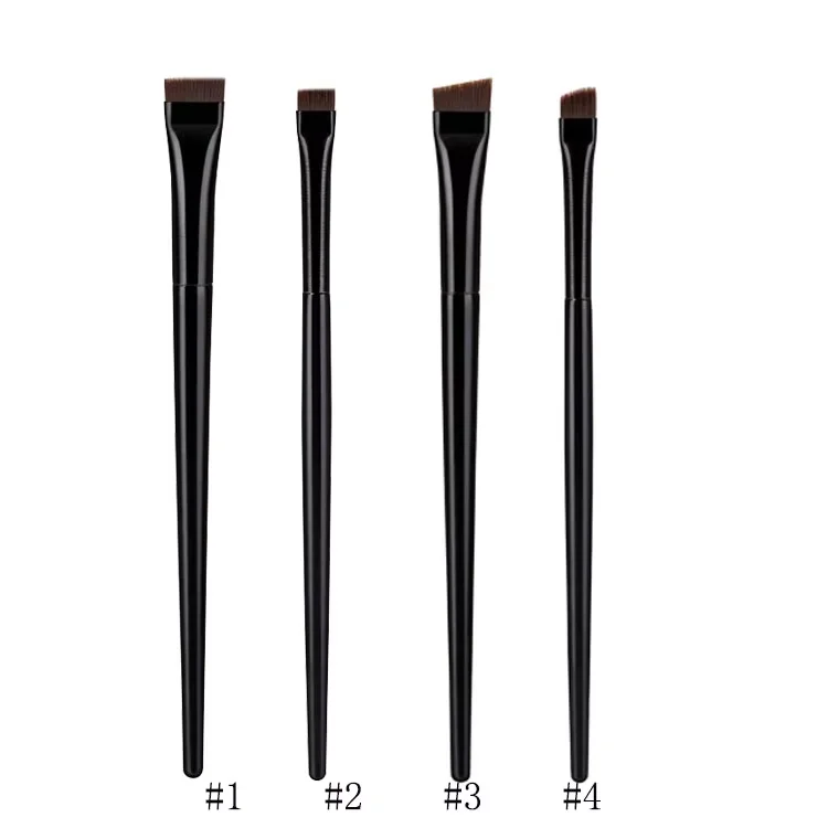 angled brush for eyebrow tint