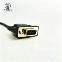 Câble d'extension M12 A-Code 5 broches mâle D-Sub RS232 DB9 pour bus, connecteur de données industriel pour automatisation, NMEA 2000, CANopen, CANBus