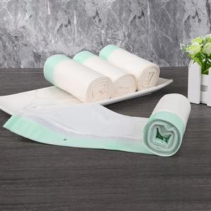 <span class=keywords><strong>Bolsa</strong></span> de <span class=keywords><strong>basura</strong></span> de residuos con cordón biodegradable desechable compostable de almidón de maíz de 13 galones respetuoso con el medio ambiente - Product Image 2