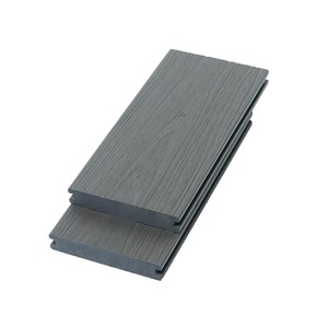 <span class=keywords><strong>EcoHome</strong></span> Revêtement de terrasse en WPC écologique - Ignifuge, à emboîtement double, pour parcs, piscines, jardins |   Design moderne en grain de bois 3D - Product Image 2