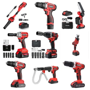 Chuyên Nghiệp 10 mét không chổi than điện tác động khoan 21V không dây tuốc nơ vít công cụ điện thiết lập nhựa tương thích 1.5Ah pin mới - Product Image 5