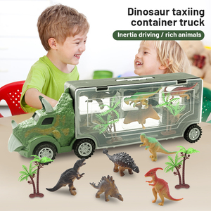Gran oferta <span class=keywords><strong>Jurassic</strong></span> <span class=keywords><strong>World</strong></span> Indominus Rex juguete Unisex transporte coche y camión portador dinosaurio juguetes niños paquete OPP - Product Image 2
