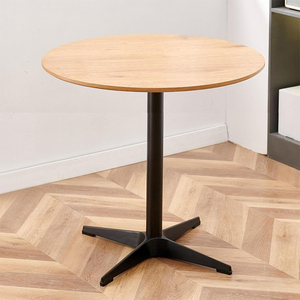 Tavolino da Caffè Minimalista Moderno con Telaio in Metallo Regolabile in Altezza e Piano in MDF per Hotel e Uso Domestico Arredamento Soggiorno - Product Image 1