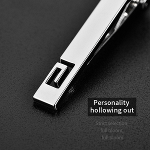 Épingle à cravate en métal vierge pour hommes, de haute qualité, DIY, mariage, mode libre, nom, pièces - Product Image 2