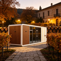 Cabane Apple légère à faible entretien, maison préfabriquée autonome, cabine modulaire pour camping en milieu désertique