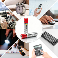 Batería de Zinc de 1.5v R03 Tamaño Aaa Ultra Resistente con Diseño a Prueba de Fugas Ideal para Controles Remotos, Juguetes y Relojes