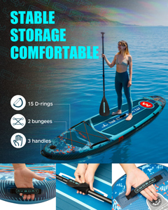 Wholesale New Design OEM Standup Paddleboard Inflatable Board <b>Surfing</b> Waterplay SUP Made Drop Stitch Material MY10 Infla - Product Image 2