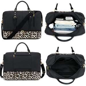 맞춤형 주말 운반 토트 하night 밤 가방 야외 주말 더플 수하물 가방 내구성 대형 여행 더플 가방 - Product Image 6