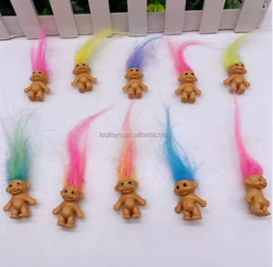 Muñeco Troll <span class=keywords><strong>de</strong></span> 3 cm, <span class=keywords><strong>de</strong></span> un solo color, divertido juguete para niños, figura <span class=keywords><strong>de</strong></span> miembros <span class=keywords><strong>de</strong></span> la familia, figuras <span class=keywords><strong>de</strong></span> juguete, muñecos feos vintage. - Product Image 3