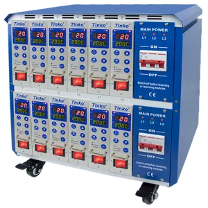 Plastic Injection Moulding Pid Temperature Controller 12 Zone China Hot Runner Manufacturer Hot Runner PID Temperature Controller For Plastic Injection Mould