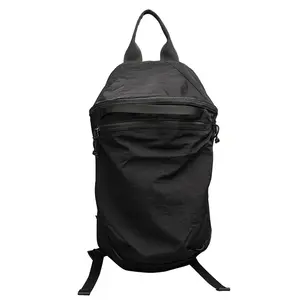Sac à dos de grande capacité pour les étudiants et les femmes-Bookbag noir léger et durable avec plusieurs compartiments et po