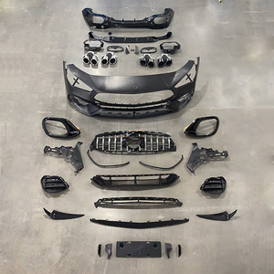 Kit d'assemblage de pare-chocs avant et arrière avec calandre, pour <span class=keywords><strong>Mercedes</strong></span> benz, classe <span class=keywords><strong>CLA</strong></span>, W118, modèle CLA45s, <span class=keywords><strong>AMG</strong></span> - Product Image 5