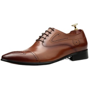 Chaussures plates décontractées et habillées pour hommes DSYX XY0208-14 en cuir véritable respirant, légères et élégantes, à enfiler, pour l'extérieur - Product Image 1