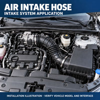 Tuyau d'admission d'air HUAPENG EPDM 17881-50010 de haute qualité pour Lexus LS400 1990-1994 SC400 1992-1995 4.0L V8 1UZ-FE Remplacement OEM Auto