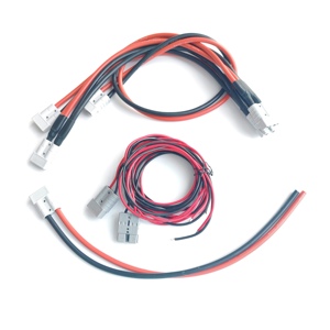 8/10/12/14 AWG 2 PIN 600V 50A S แบตเตอรี่ DC ปลั๊กเชื่อมต่อด่วนแผงชาร์จหนักสายไฟ - Product Image 6