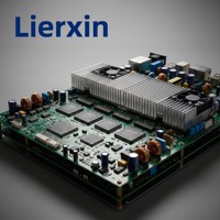 Lierxin LEX-UPS-1K Carte de contrôle principale de l'onduleur en cuivre robuste 3oz 1kVA, 4 couches, double conversion, onde sinusoïdale pure, IGBT PWM, batterie
