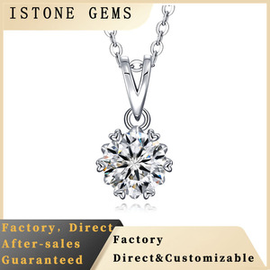 Stylish Lab Grown Diamond <b>Necklace</b> - Product Image 5