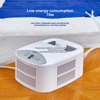Couverture de matelas rafraîchissante à semi-conducteurs par refroidissement à l'eau, en PVC, pour usage estival, idéale pour les patients, les étudiants et les dortoirs