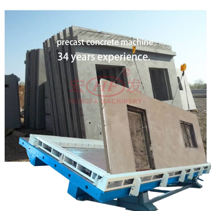 Machine à dalles en béton préfabriqué, machines de fabrication de maisons en béton préfabriqué, table basculante hydraulique pour panneaux muraux en béton préfabriqué - Product Image 2