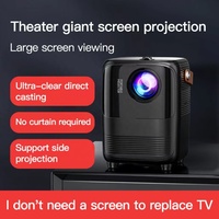 Proyector LED DLP Portátil SENLI S15, Cine en Casa, Tableta, Video Multimedia, Televisión, Imagen Inalámbrica, Proyectores para Exteriores