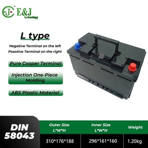 Boîte de batterie au lithium vide DIN 80 58043 H7 12V ABS pour voiture Mercedes <span class=keywords><strong>Sprinter</strong></span>/ Ford Transit - Product Image 2