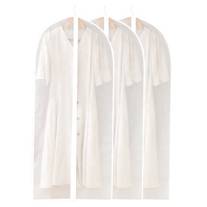 Couverture de vêtement suspendue <span class=keywords><strong>Protection</strong></span> PEVA cache-poussière en plastique pour costume manteau garde-robe vêtements organisateur - Product Image 4