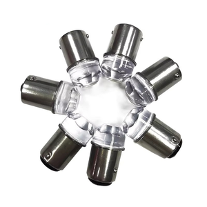 Nueva bombilla LED automática de 12V S25 <span class=keywords><strong>P21W</strong></span> P21/5W 1156 1157 BA15S BAY15D 3030 9SMD Flash estroboscópico Freno de coche señal de giro parada estacionamiento inverso - Product Image 4