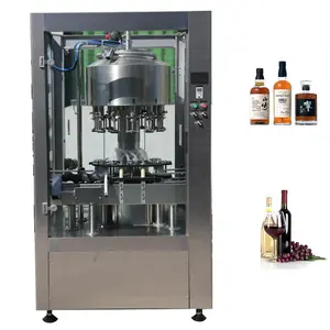 factory alcohol packaging semi automatic juice wine spirits filling machine