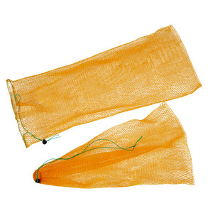 Sac filet de pêche à fond plat jaune avec cordon de serrage, filet à main portable 60cm 80cm 1m 1.2m 1.5m, fournitures de pêche - Product Image 2