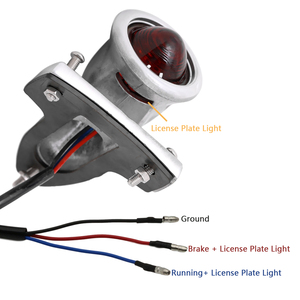 Feu <span class=keywords><strong>arrière</strong></span> de <span class=keywords><strong>moto</strong></span> personnalisé LED de style Crocker <span class=keywords><strong>vintage</strong></span> pour Harley - Product Image 4