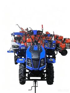 Motocultor Diésel Source Factory 186 con Cubierta de Faro <span class=keywords><strong>LED</strong></span>, Neumáticos Grandes 500-8, Alto Torque, Tractor de Arrastre, Cultivador Rotatorio - Product Image 2