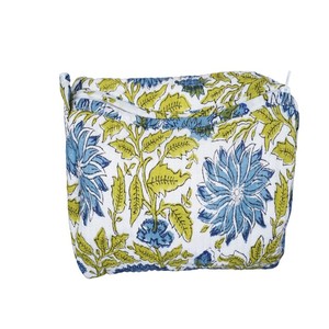 Bolsas de Cosméticos de Algodón con Estampado Artesanal, Ligeras, Transpirables, Estilo Bohemio, para Viaje, Baño o Sala de Estar, Precio al por Mayor en India - Product Image 3