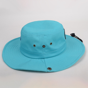 Mùa hè lớn mái hiên chapeau Mũ câu cá kỳ nghỉ treo dây mặt trời biểu tượng tùy chỉnh bông <span class=keywords><strong>boonie</strong></span> mũ xô - Product Image 4