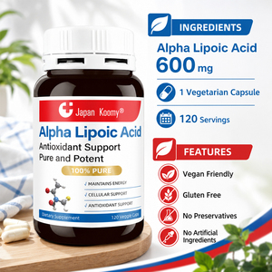 High Quality Shecome Alpha Lipoic Acid Extracts 120 Capsules Support Antioxidants for Adult Alpha Lipoic Acid Dietary <b>Supplement</b> - Product Image 2
