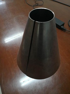 Bốn con lăn hình nón cán Máy uốn thủy lực nhôm thép tấm cán máy - Product Image 4