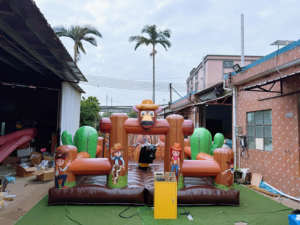 EASYFUN Jeux Gonflables Intéressants : Taureau <span class=keywords><strong>Mécanique</strong></span> de Rodeo, Taureau de Tournoi Espagnol, Jeux Gonflables en Gros, <span class=keywords><strong>Toro</strong></span> - Product Image 3