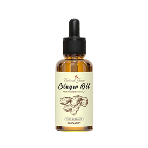 Aceite/Serum Vegano de Jengibre para el Crecimiento del Cabello, Cuidado del Cuero Cabelludo, Nutritivo, Orgánico, Natural, Refrescante, Anti-Caída, Marca Privada - Product Image 1