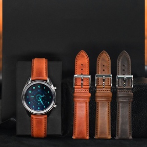 Correa de Reloj BESSERON de Cuero de Primera Capa con Hebilla de Piel, Relojes de Moda de Cuero Encerado de Alta Gama CN GUA - Product Image 3