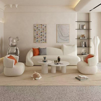 Canapé en velours, vente flash, nouveau design, canapé sectionnel 2-4 places, canapé moderne incurvé de haute qualité pour hôtel, salon