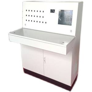 <span class=keywords><strong>Console</strong></span> de commande industrielle à face inclinée personnalisée avec protection IP55 et serrure certifiée - Product Image 1